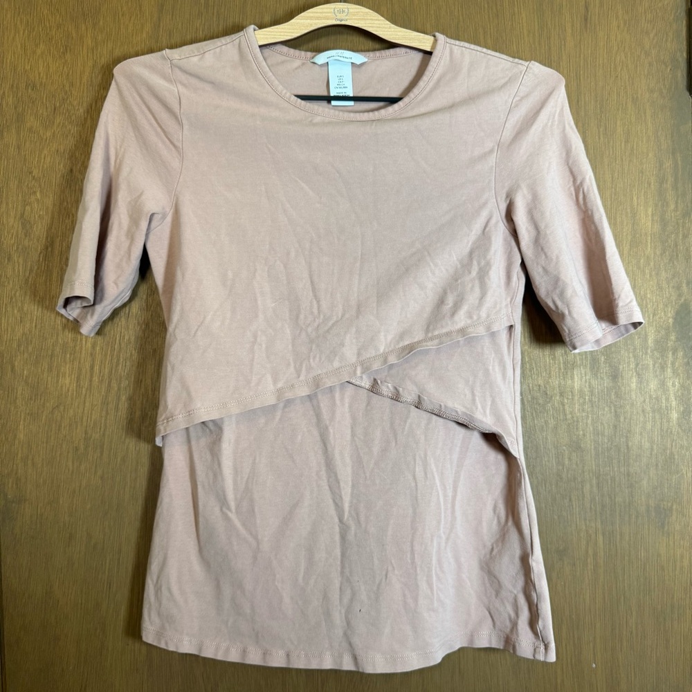 H&M NURSING Short Sleeve Top size S